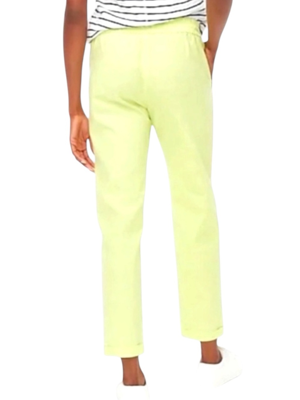 J. CREW Linen-Cotton Blend Drawstring Pant Size 8